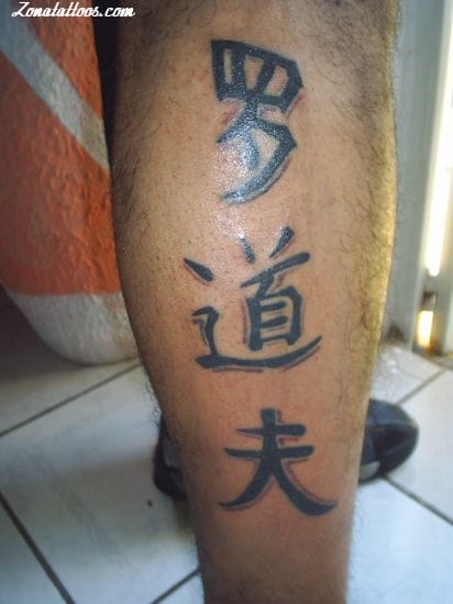 Tattoo photo Chinese caligraphy, Kanjis, Chinese