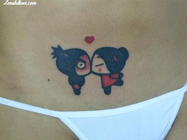 Foto de tatuaje Pucca