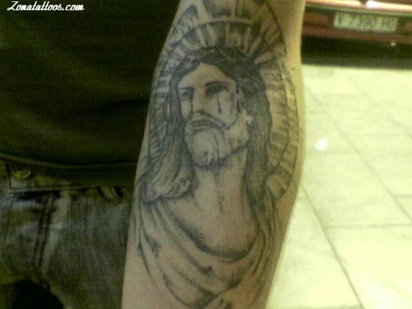 Tattoo photo Christ, Religious