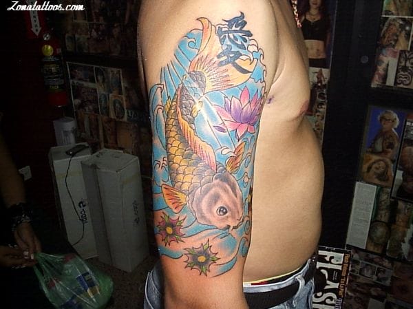 Tattoo photo Koi, Fish, Animals