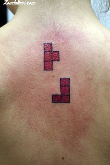 Tattoo of Videogames, Tetris