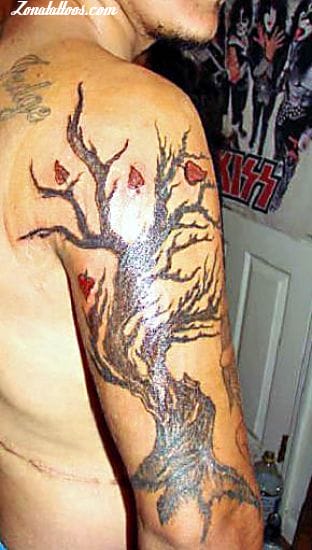 Tattoo photo Trees