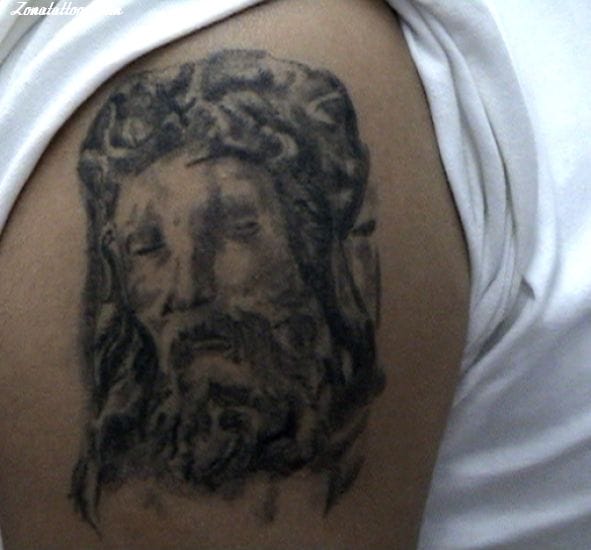 Tattoo photo Christ, Religious