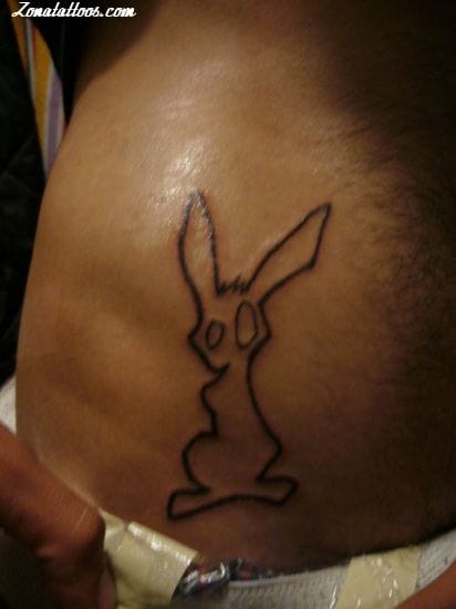 Foto de tatuaje Conejos, Animales