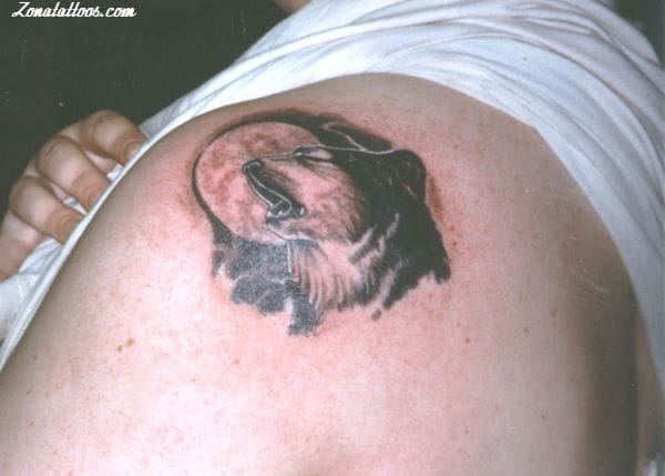 Foto de tatuaje Lobos, Animales