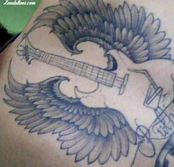 Tattoo of Wings, Guitars