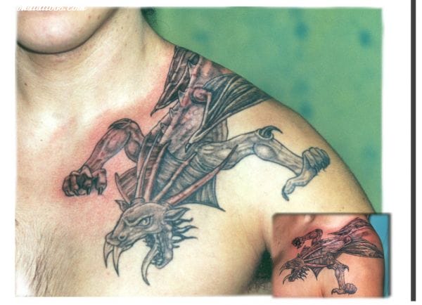 Tattoo photo Fantasy, Dragons