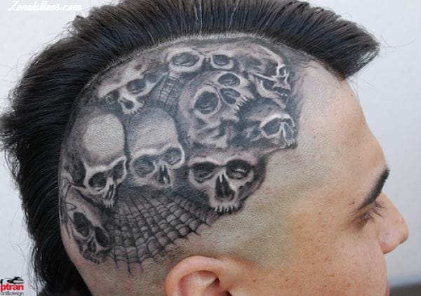 Tattoo photo Head, Skulls, Gothic