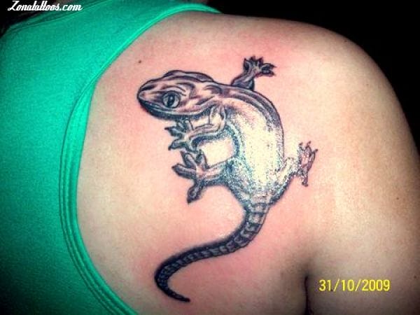 Foto de tatuaje Lagartos, Animales