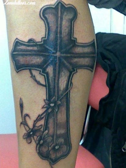 Tattoo photo Crosses, Religious