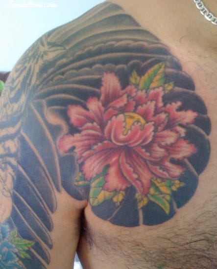 Foto de tatuaje Lotos, Flores