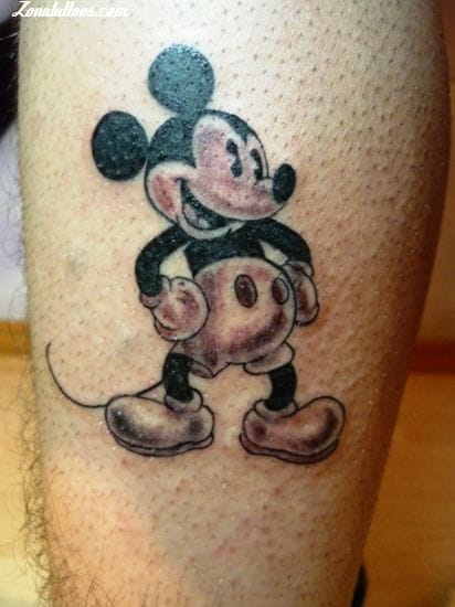 Foto de tatuaje Mickey Mouse, Disney