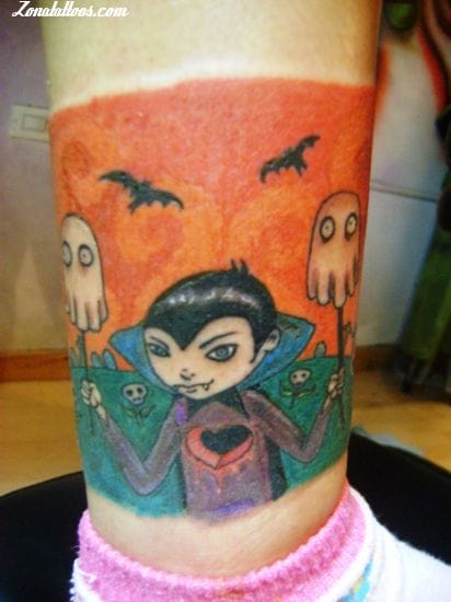 Tattoo photo Vampires, Children's drawings