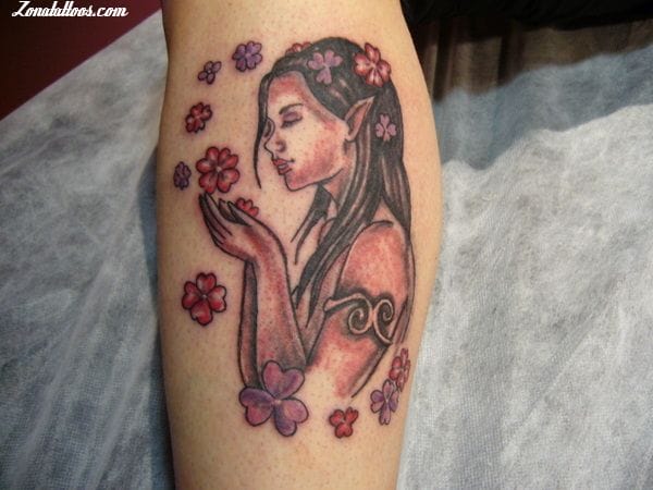 Foto de tatuaje Hadas, Fantasía