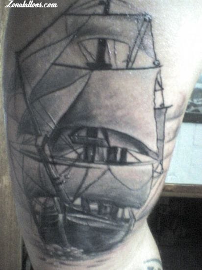 Tattoo photo Boats