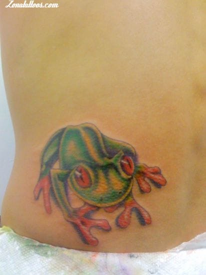 Frog tattoo by Simona Merlo  Post 27154
