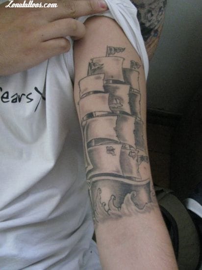 Foto de tatuaje Barcos