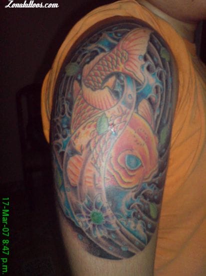 Tattoo photo Koi, Fish, Animals