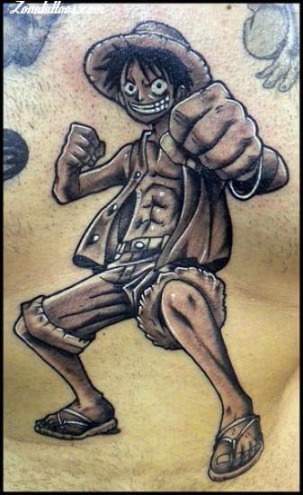 Foto de tatuaje Manga, One Piece, Series de TV