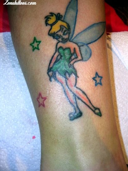 Tattoo photo Tinkerbell, Disney, Fairies