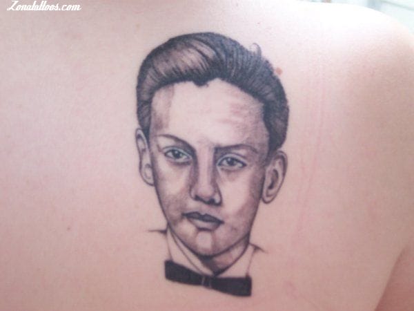 Foto de tatuaje Rostros, Retratos, Personas