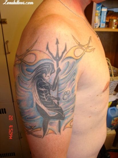 Tattoo photo Water, Tritons, Fantasy