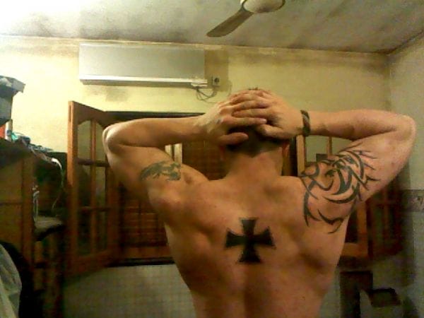 Tattoo photo Crosses, Tribal