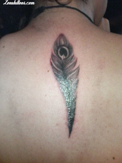 Foto de tatuaje Plumas