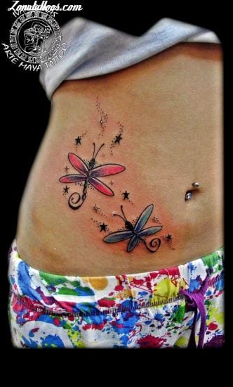 Tattoo photo Dragonflies, Insects