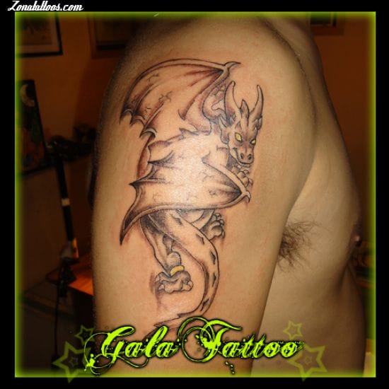 Foto de tatuaje Dragones