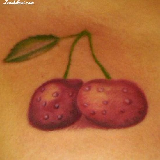 Foto de tatuaje Cerezas