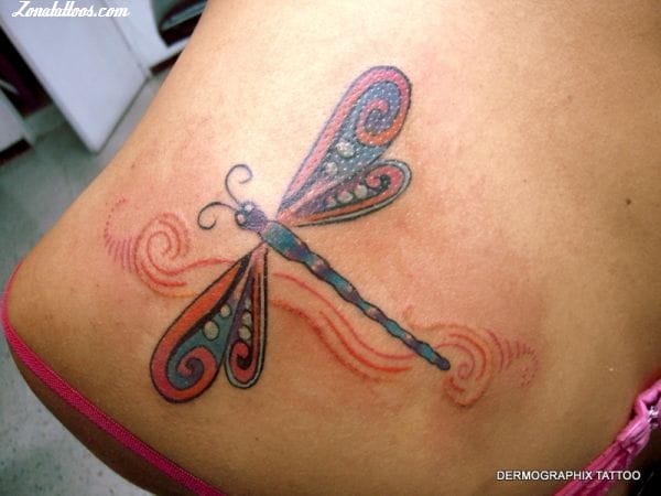 Tattoo photo Dragonflies, Insects