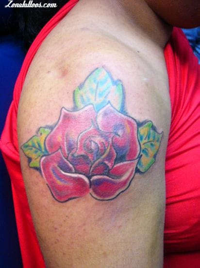 Tattoo photo Roses, Flowers