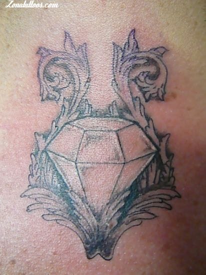 Foto de tatuaje Diamantes