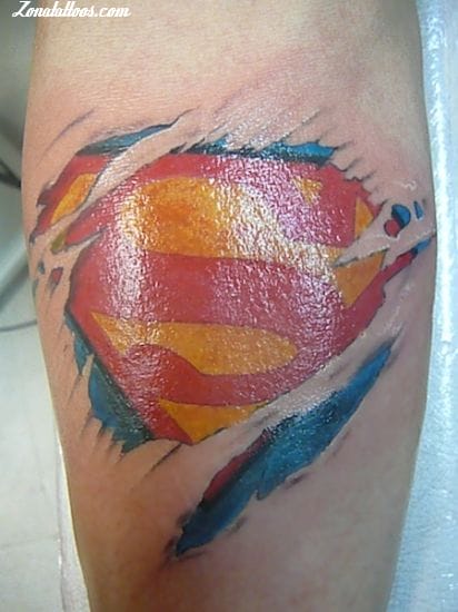 Tattoo of Superman, Movies, Comics
