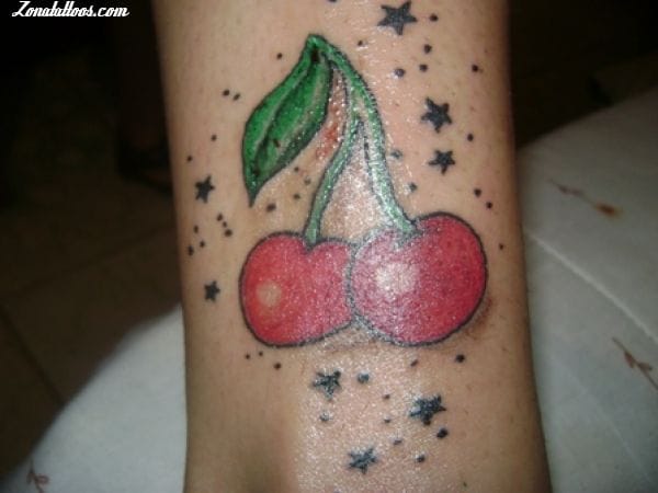 Foto de tatuaje Cerezas