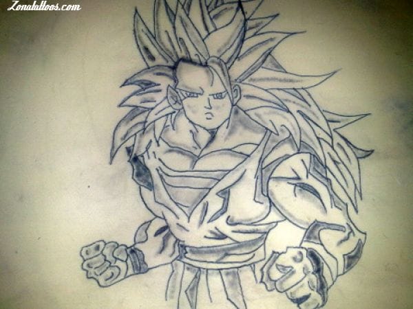 Foto de tatuaje Manga, Cómics, Dragon Ball