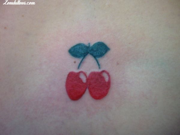 Tattoo photo Cherries, Pacha