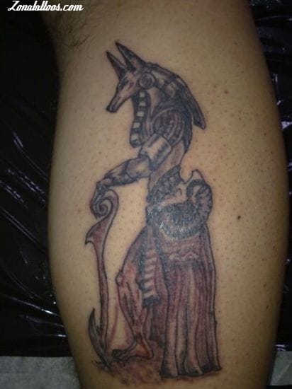 Foto de tatuaje Egipcios, Anubis