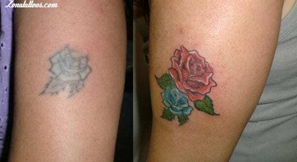 Foto de tatuaje Rosas