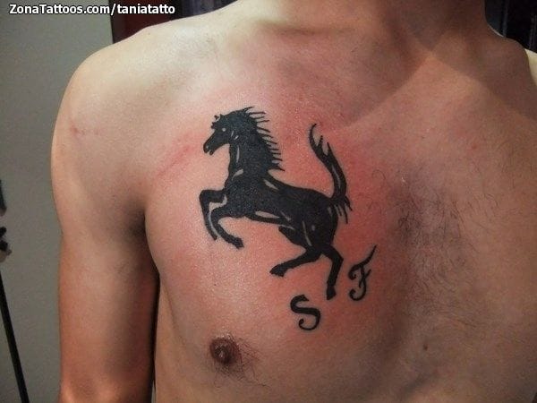 Foto de tatuaje Caballos, Animales