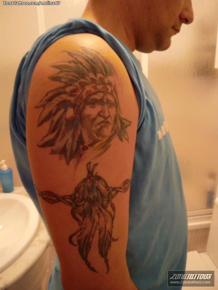 Foto de tatuaje Indios