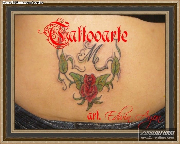 Foto de tatuaje Flores, Rosas