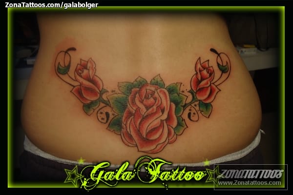 Foto de tatuaje Rosas, Flores