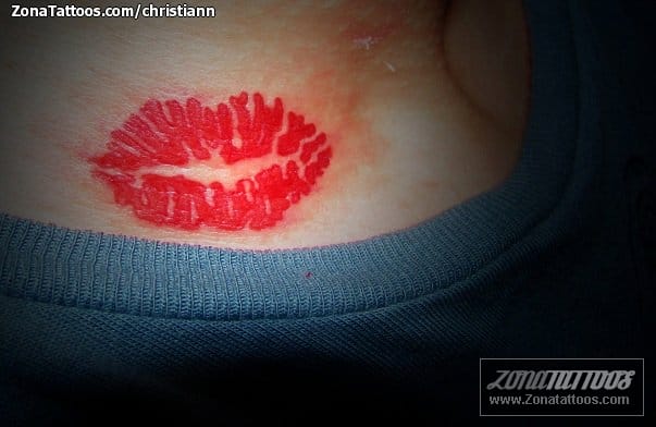 Biting Lips Neck Tattoo Lines Tattoo Studio Facebook