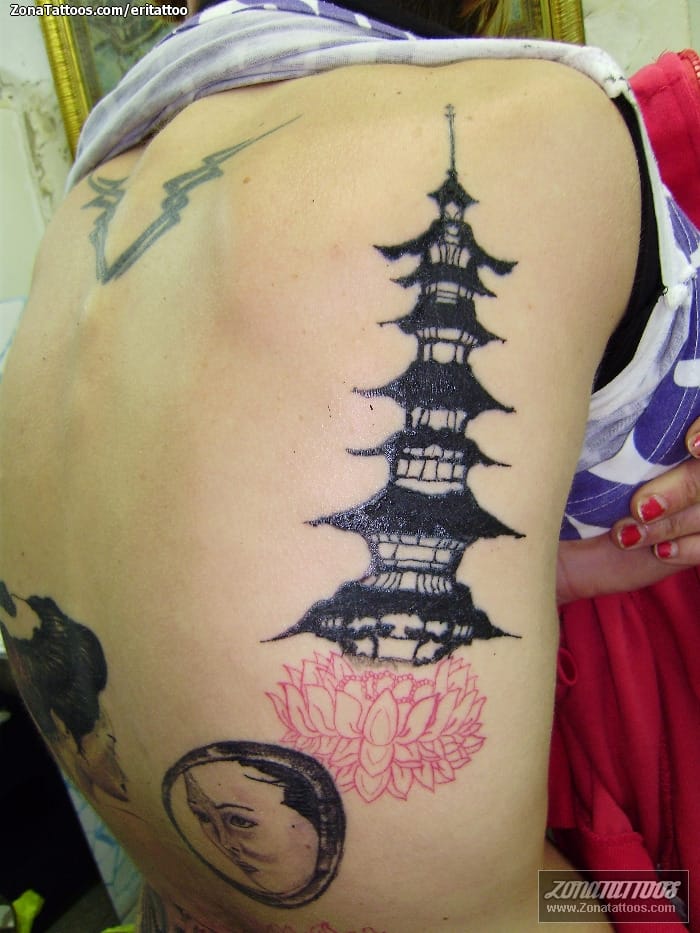 Foto de tatuaje Orientales, Espalda