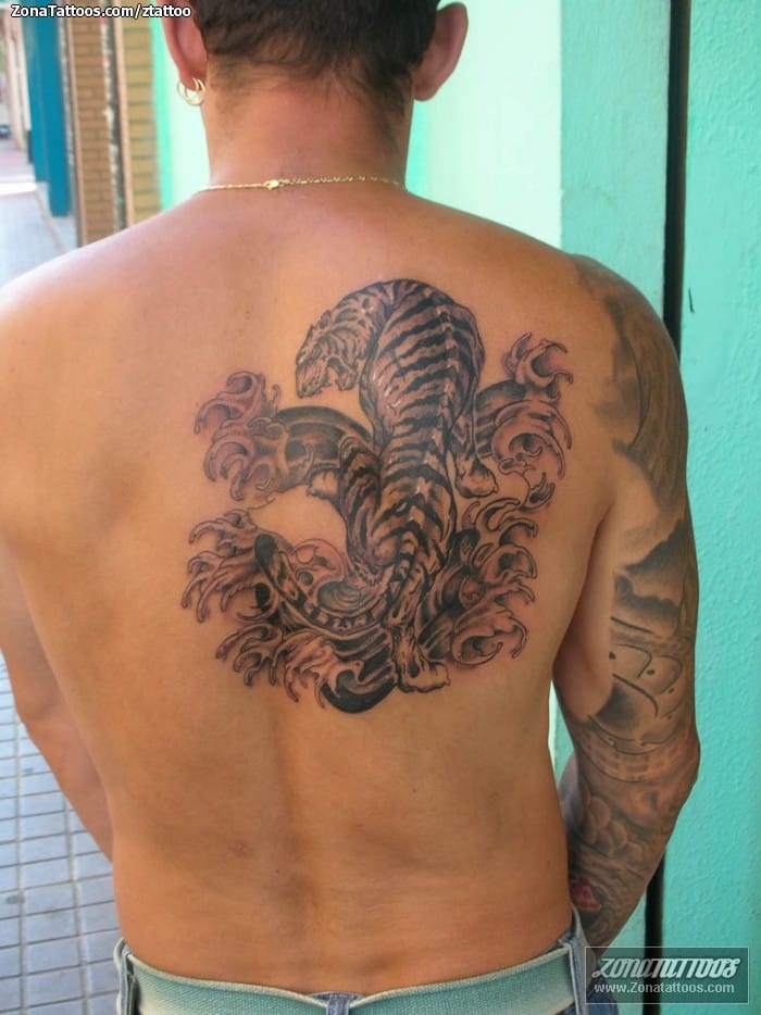 Foto de tatuaje Tigres