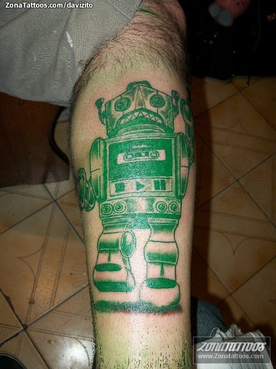 Foto de tatuaje Robots