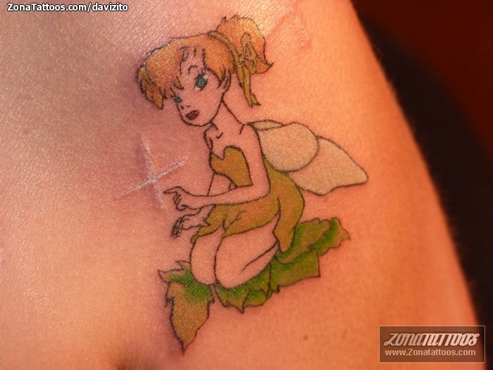 Tattoo photo Fairies, Tinkerbell, Disney