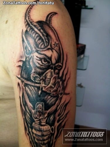 Foto de tatuaje Demonios